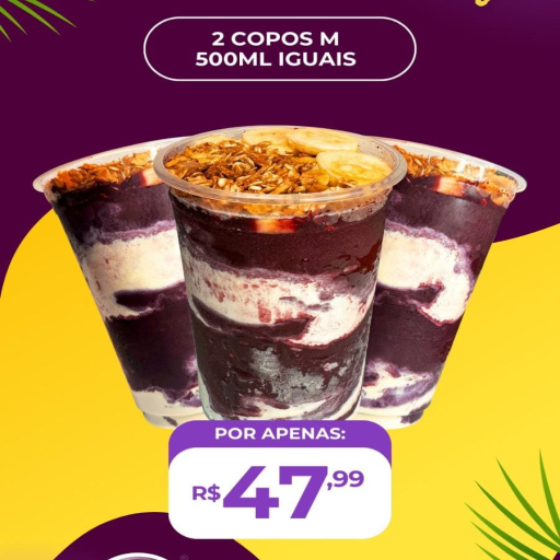 COMBO 2 COPOS M 500ML